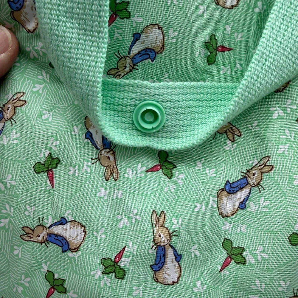 VTG Peter Rabbit Enfamil Insulated Bottle Bag Mint Green Beatrix Potter